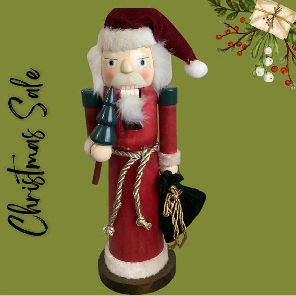 well dressed home Other - 15.5 “Vintage Christmas Santa Clause Nutcracker